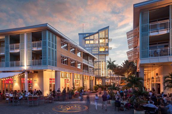 Shopping in Camana Bay 