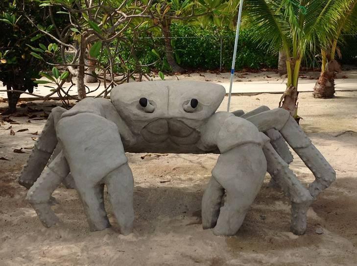 Concrete Land Crab!