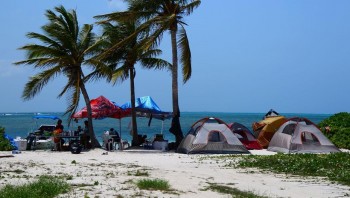 Camping in Cayman 
